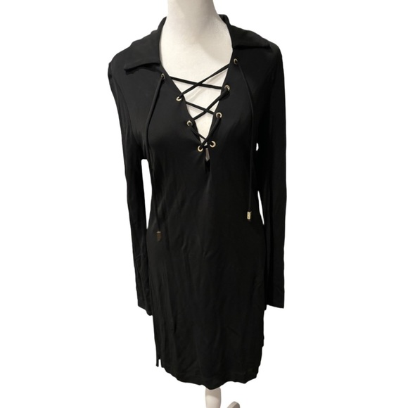 ASO Serena Van Der Woodsen Gossip Girl Rare Juicy Couture Black Dress - Picture 2 of 7